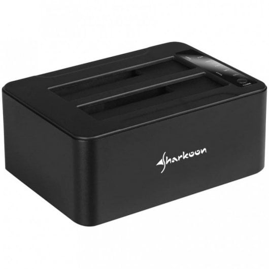 Sharkoon QuickPort Duo Clone 3.1 Base de Conexión para Disco Duro