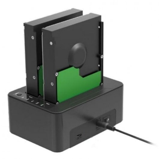 Sharkoon QuickPort Duo Clone 3.1 Base de Conexión para Disco Duro