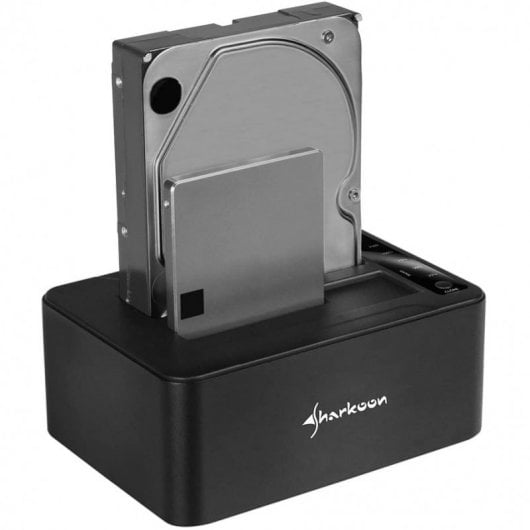 Sharkoon QuickPort Duo Clone 3.1 Base de Conexión para Disco Duro