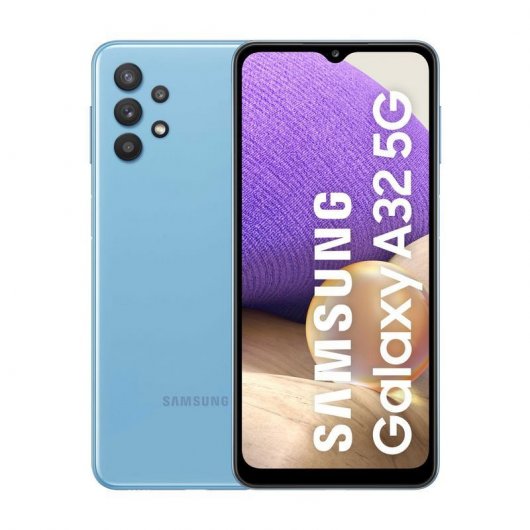 Samsung Pack Galaxy A32 5G 4/128GB Azul Libre + Galaxy Fit2 Negra