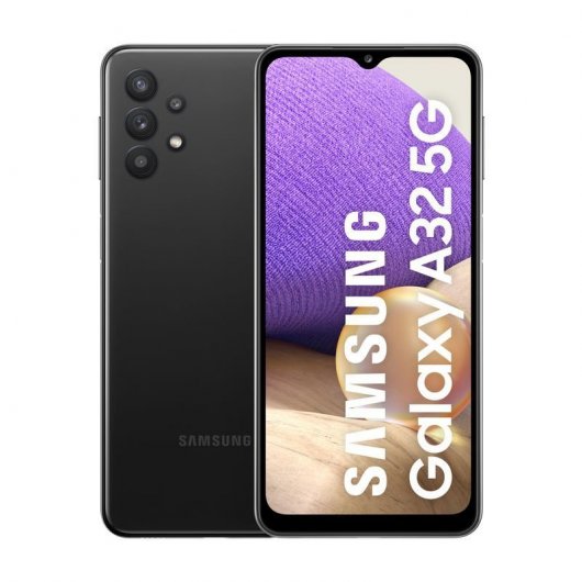 Samsung Pack Galaxy A32 5G 4/128GB Negro Libre + Galaxy Fit2 Negra