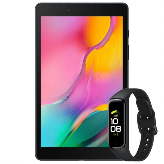 Samsung Pack Galaxy Tab A 8" 2019 2/32GB Wifi Negra + Galaxy Fit2 Negra