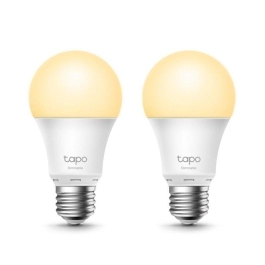 TP-Link-Tapo-L510E-Bombilla-Inteligente-LED-Smart-Wi-Fi-Regulable-Pack-2-Unidades