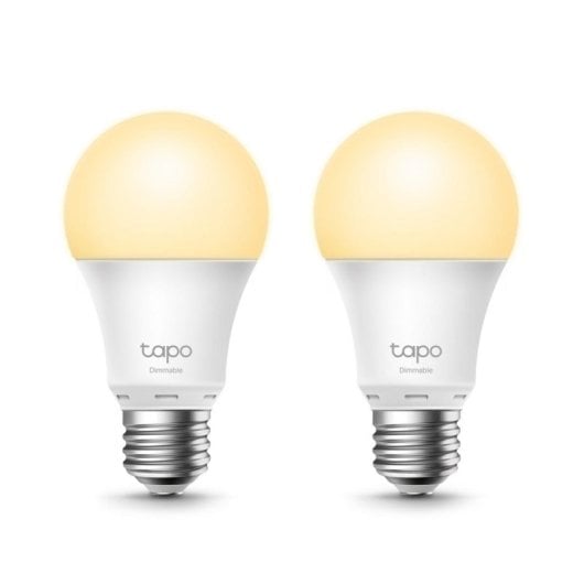 Ampoule intelligente TP-Link Tapo L510E Wi-Fi E27 806 lm blanc dimmable pack 2