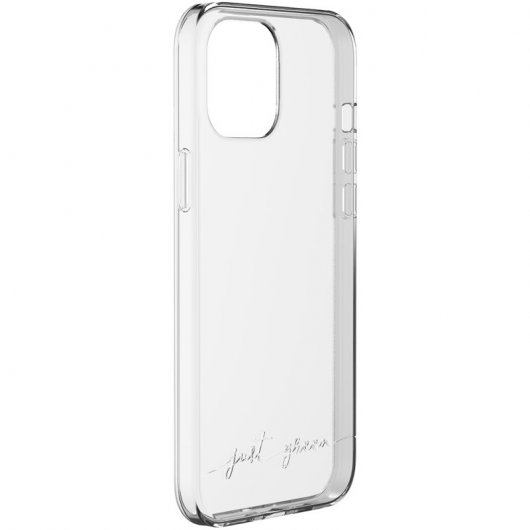 Just Green Carcasa Transparente Biodegradable para iPhone 12 Pro Max