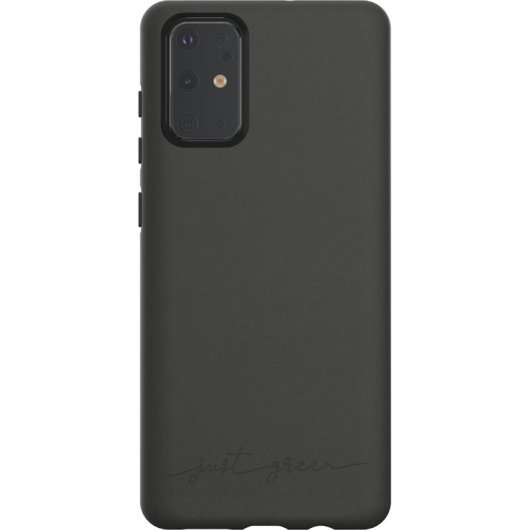 Just Green Funda Biodegradable Negra para Samsung Galaxy S20+