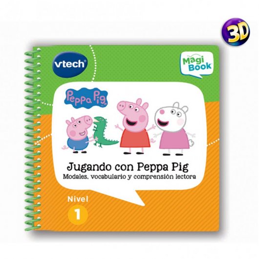 VTech Libro Jugando con Peppa Pig para MagiBook