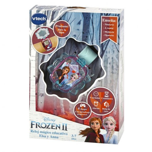 VTech Frozen 2 Reloj Mágico Educativo Anna y Elsa
