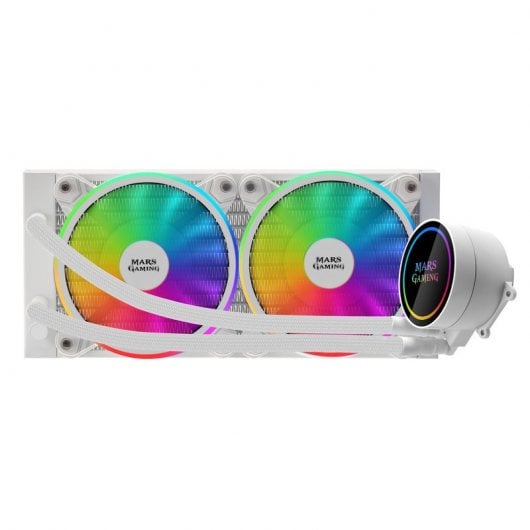 Mars Gaming ML240 Dual ARGB Kit de Refrigeración Líquida Blanco