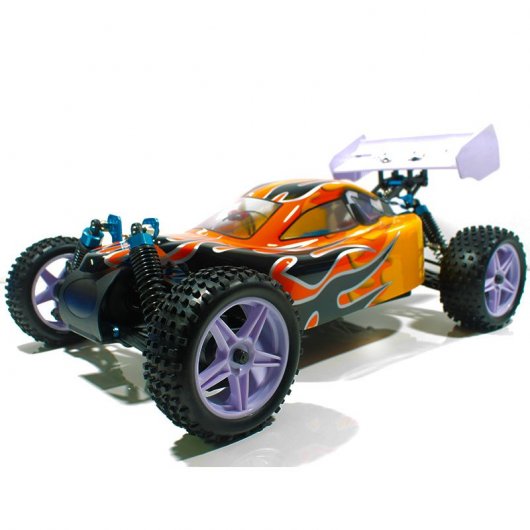 HSP XSTR Coche Eléctrico Buggy 1/10 4X4 Negro/Naranja