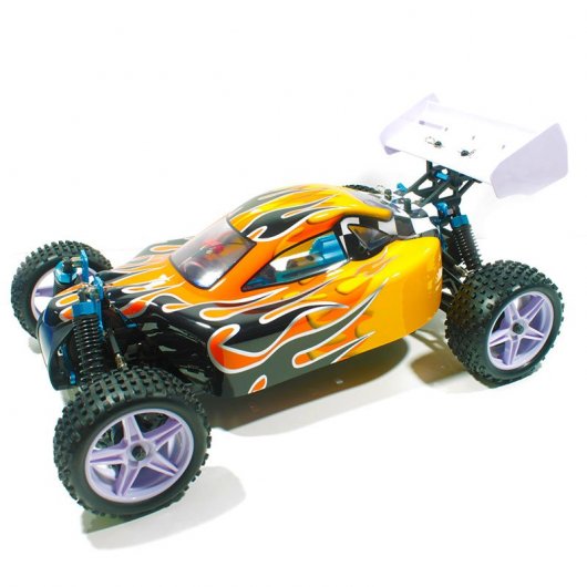 HSP XSTR Coche Eléctrico Buggy 1/10 4X4 Negro/Naranja