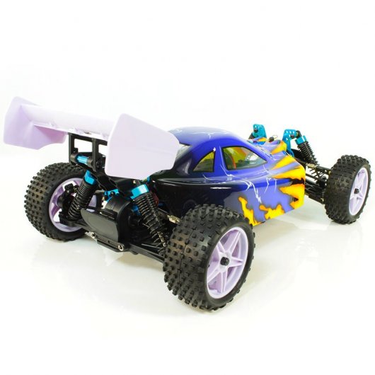 HSP XSTR Coche Eléctrico Buggy 1/10 4X4 Amarillo/Azul