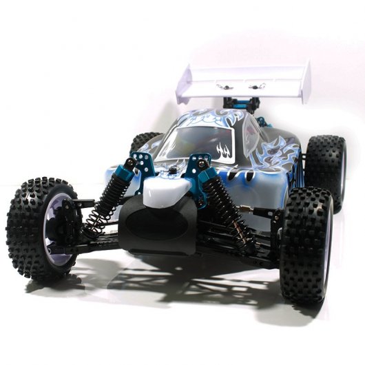 HSP XSTR Coche Eléctrico Buggy 1/10 4X4 Blanco/Negro