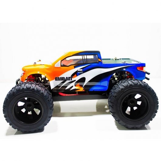 LC Racing Coche Eléctrico BigFoot RTR Naranja/Azul