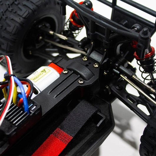 LC Racing Coche Eléctrico BigFoot RTR Naranja/Azul