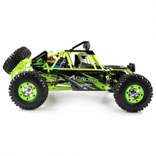 WLtoys Coche Eléctrico RC Speed Crawler Negro/Verde