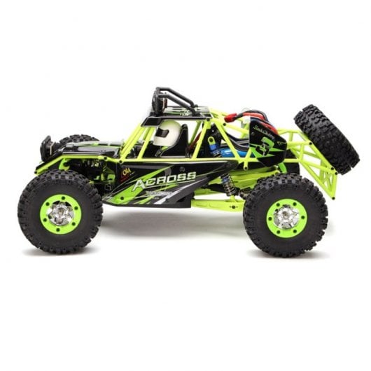 WLtoys Coche Eléctrico RC Speed Crawler Negro/Verde