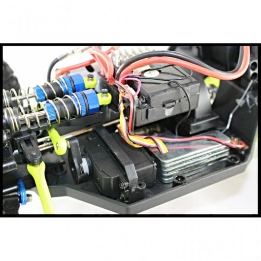 WLtoys Coche Eléctrico RC Speed Crawler Negro/Verde