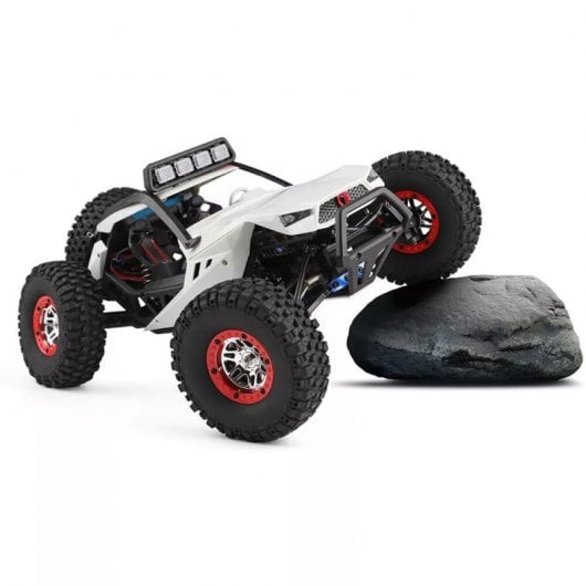 WLtoys Coche Eléctrico RC Speed Crawler Blanco