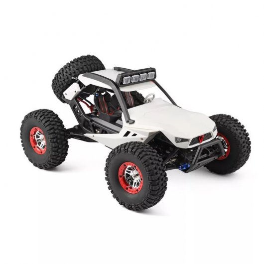 WLtoys Coche Eléctrico RC Speed Crawler Blanco