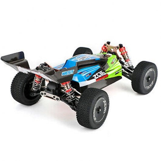 WLtoys Coche Eléctrico RC Buggy 4WD Verde/Azul