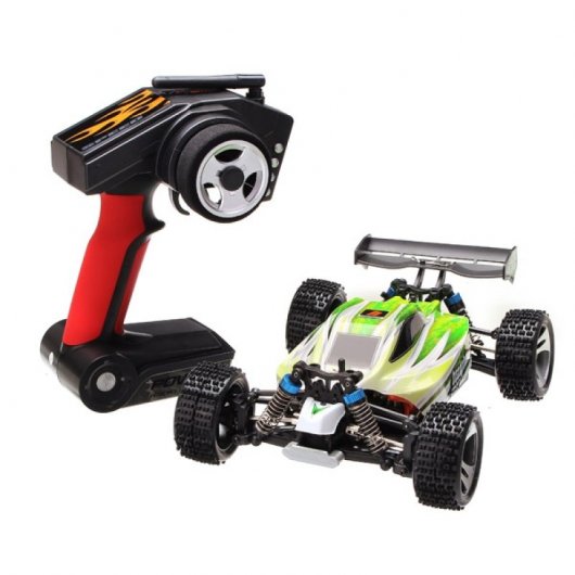 WLtoys Coche Eléctrico RC Vortex Pro Verde/Blanco
