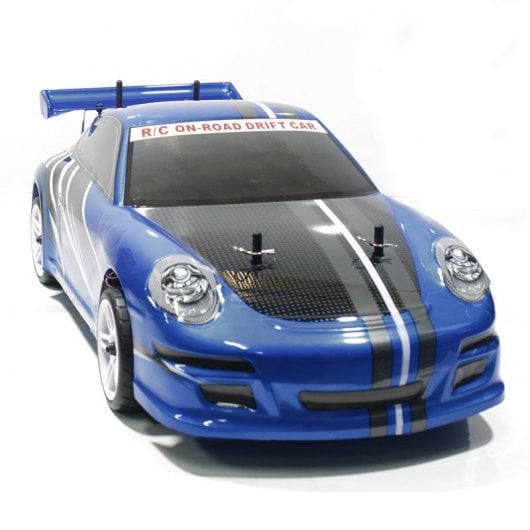 HSP Xeme Pro Coche Eléctrico Porsche RTR 2726KV Azul
