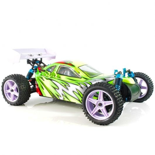 HSP XSTR Pro Coche Eléctrico Buggy 1/10 4WD RTR 2726KV Verde/Rojo