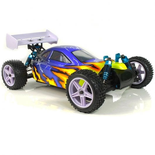 HSP XSTR Pro Coche Eléctrico Buggy 1/10 4WD 2726KV Azul/Amarillo
