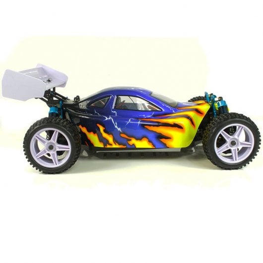 HSP XSTR Pro Coche Eléctrico Buggy 1/10 4WD 2726KV Azul/Amarillo