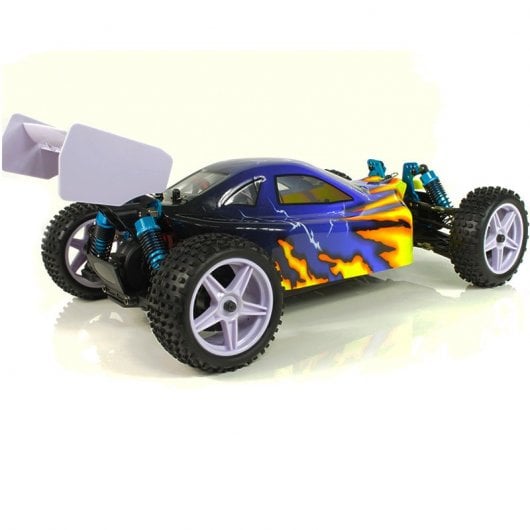 HSP XSTR Pro Coche Eléctrico Buggy 1/10 4WD 2726KV Azul/Amarillo