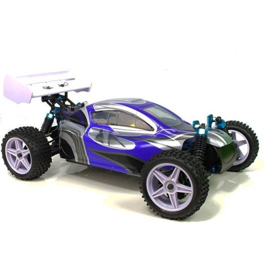 HSP XSTR Pro Coche Eléctrico Buggy 1/10 4WD 2726KV Azul/Plata