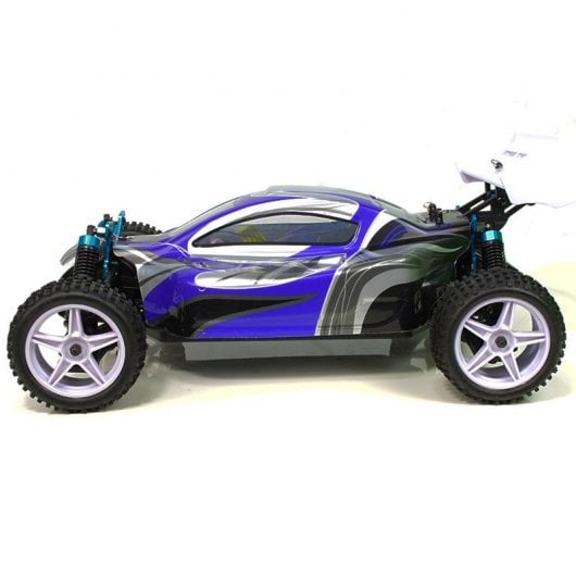 HSP XSTR Pro Coche Eléctrico Buggy 1/10 4WD 2726KV Azul/Plata