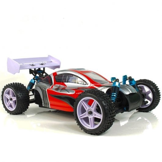 HSP XSTR Pro Coche Eléctrico Buggy 1/10 4WD 2726KV Rojo/Plateado