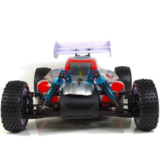 HSP XSTR Pro Coche Eléctrico Buggy 1/10 4WD 2726KV Rojo/Plateado