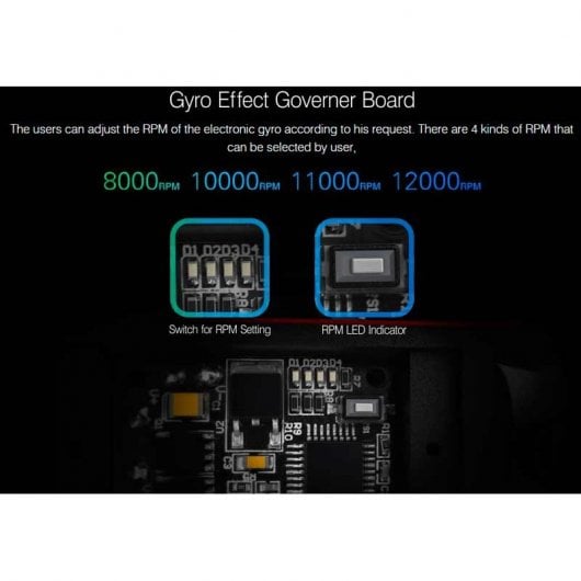 SKYRC Moto Eléctrica RC SR5 3200KV Rojo/Azul