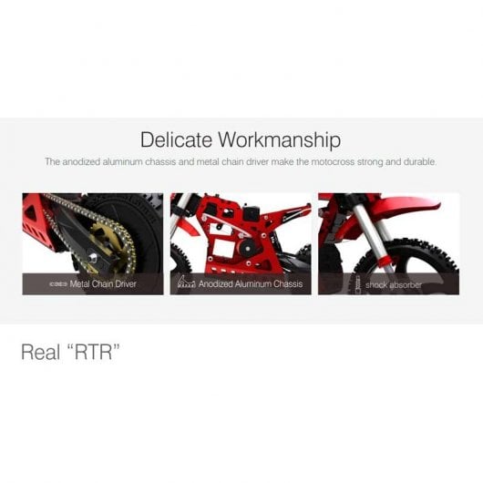 SKYRC Moto Eléctrica RC SR5 3200KV Rojo/Azul