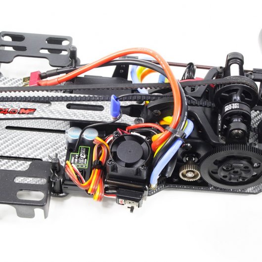 Team Magic E4D MF Coche Eléctrico Drift 4X4 5750KV Plateado