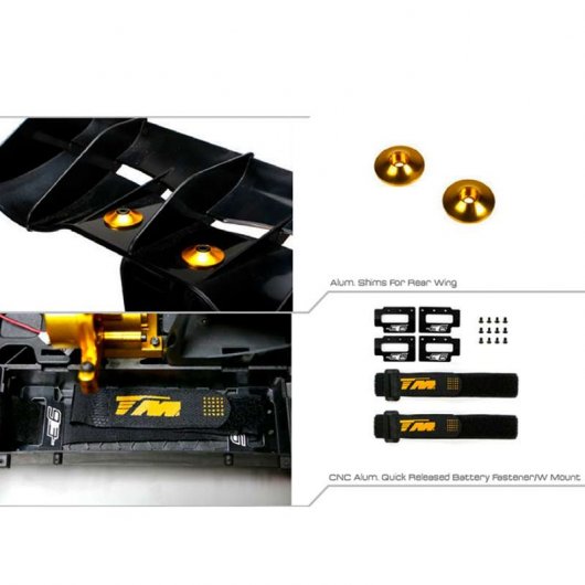 Team Magic E6 III BES Coche Eléctrico Monster Truck 4x4 1/8 2200KV Rojo