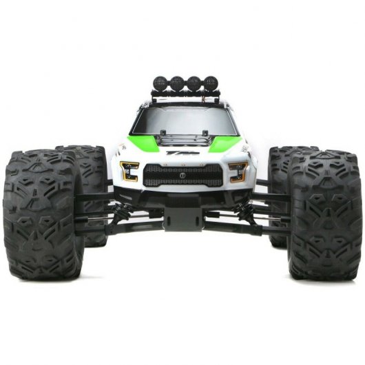 Team Magic E6 Raptor Coche Eléctrico Súper Monster Truck 1/8 2250KV Blanco/Verde