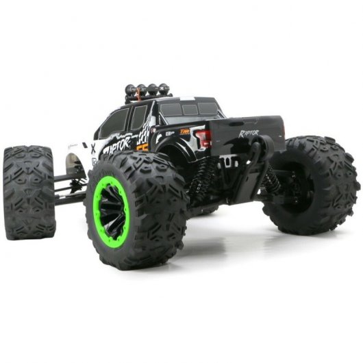 Team Magic E6 Raptor Coche Eléctrico Súper Monster Truck 1/8 2250KV Blanco/Verde