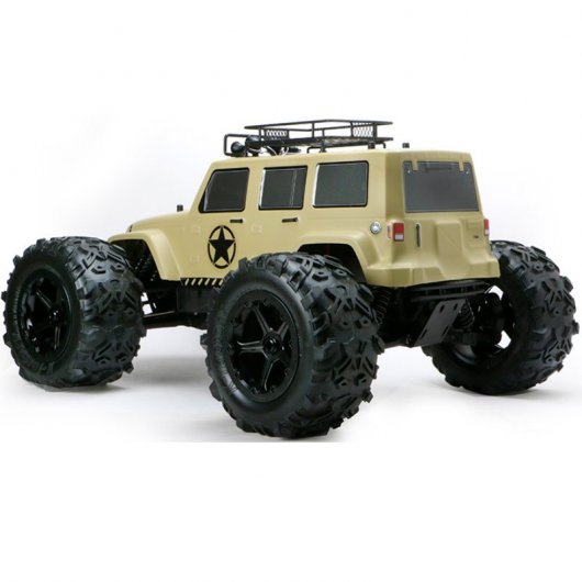 Team Magic E6 J-STAR Coche Eléctrico Súper Monster Truck 1/8 2250KV Desierto