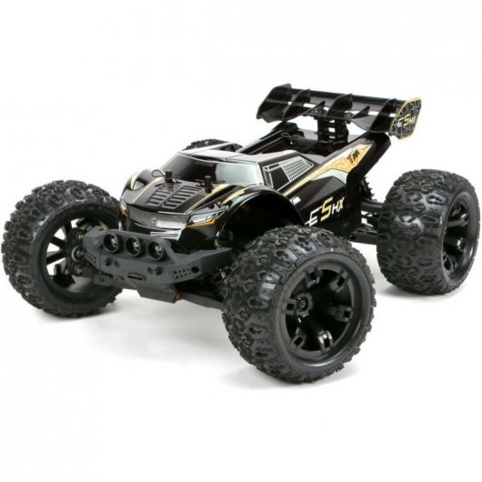 Team Magic E5HX Coche Eléctrico Truggy Monster Truck 4400KV Negro/Naranja