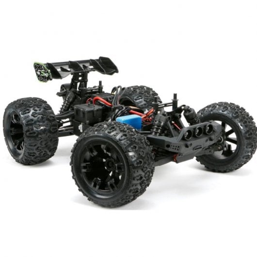 Team Magic E5HX Coche Eléctrico Truggy Monster Truck 4400KV Negro/Naranja