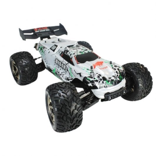 VKAR Racing Bison Coche Eléctrico Monster Truck 2020 4WD 1/8 2850KV Plata