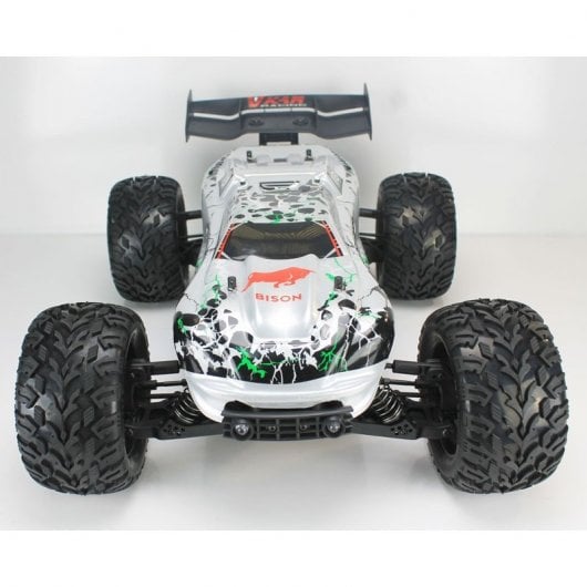 VKAR Racing Bison Coche Eléctrico Monster Truck 2020 4WD 1/8 2850KV Plata