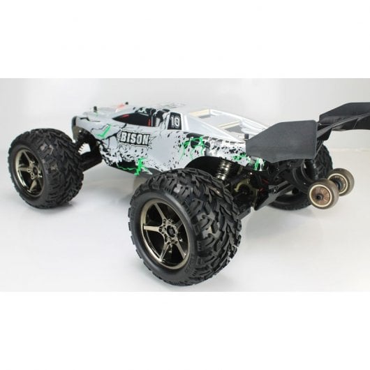 VKAR Racing Bison Coche Eléctrico Monster Truck 2020 4WD 1/8 2850KV Plata