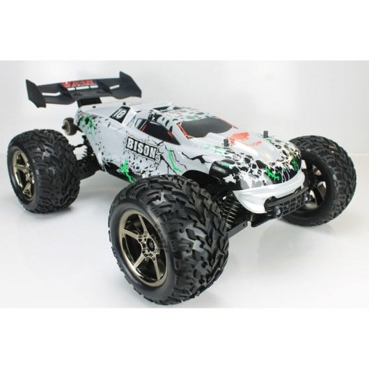 VKAR Racing Bison Coche Eléctrico Monster Truck 2020 4WD 1/8 2850KV Plata
