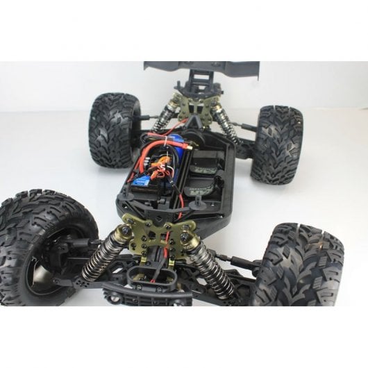 VKAR Racing Bison Coche Eléctrico Monster Truck 2020 4WD 1/8 2850KV Plata