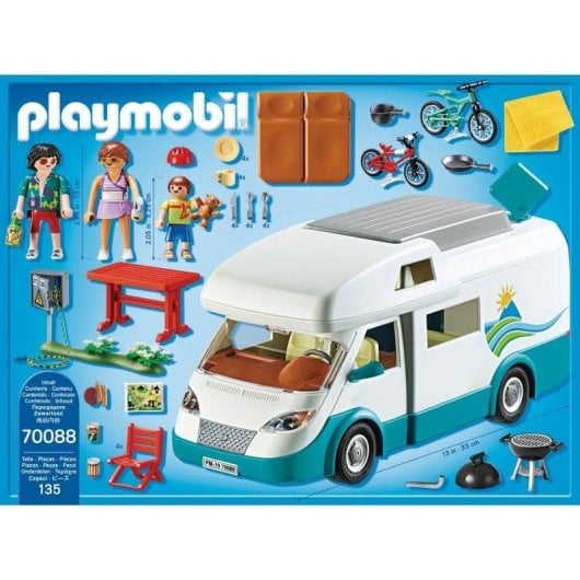 Playmobil Family Fun Caravana de Verano 70088 135 piezas